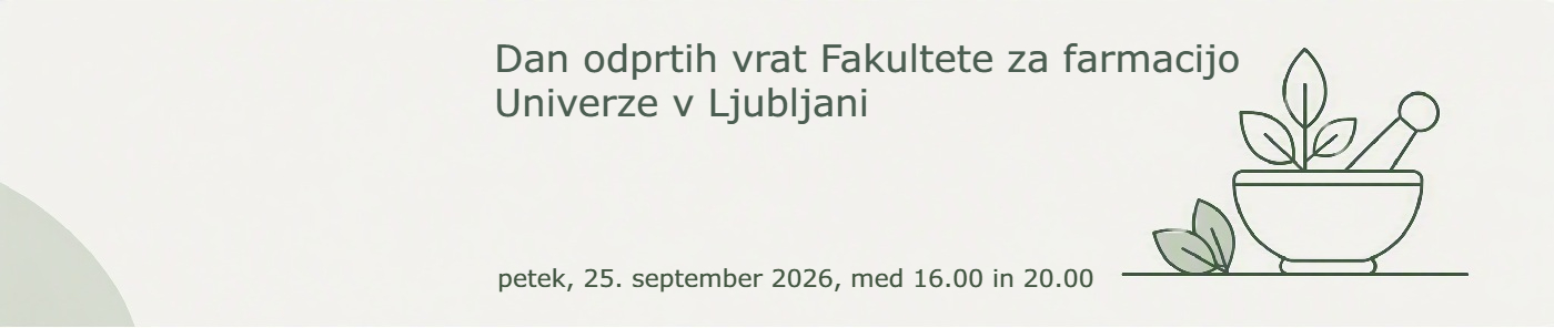 dan odprtih vrat, fakulteta za farmacijo