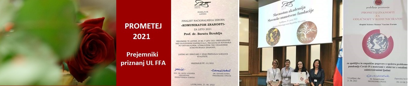 priznanja Prometej za leto 2021
